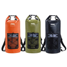 Load image into Gallery viewer, 3D MAXpider Roll-Top Dry Bag Backpack - Black - Additional View 5