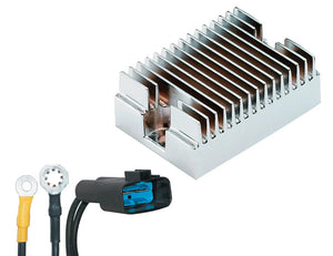 ACCEL Voltage Regulator, Chrome, Harley-Davidson 201124C