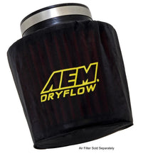 Load image into Gallery viewer, AEM Air Filter Wrap 6 in Base 5 1/4 in Top 5 in Tall - Side View