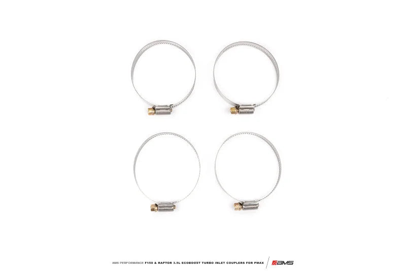 AMS Performance 17-20 Raptor/Ford F150 3.5L Ecoboost Turbo Inlet Tube Couplers - Back View