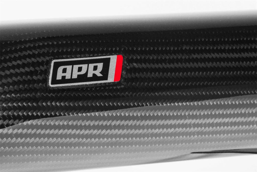 APR APR Carbon Fiber Intake System: Rear Turbo Inlet Pipe, 1.8T/2.0T EA888 PQ35 CI100035-B - Back View