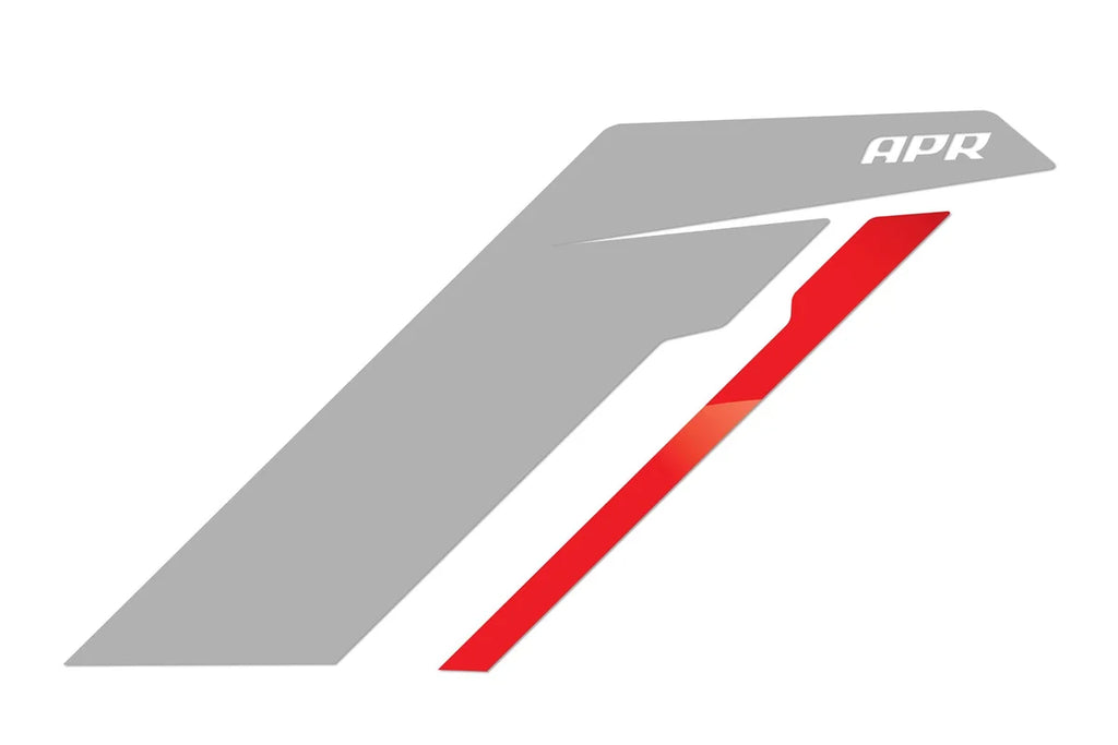 APR Let everyone know you're APR tuned with these stylish fender decals. PM100333 - Detail View
