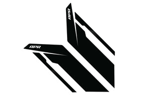 APR Let everyone know you're APR tuned with these stylish fender decals. PM100344 - Main Product View