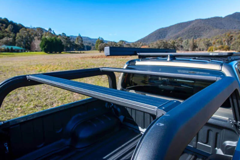 ARB 16-23 Toyota Tacoma BASE Rack 50in Cross Bars - Side View