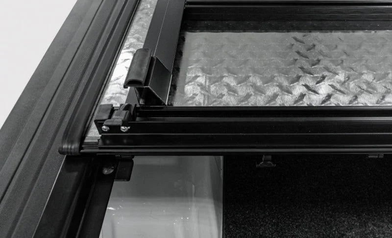 Access LOMAX Tri-Fold Cover Black Urethane Finish 22+ Toyota Tundra - 5ft 6in Bed - Additional View 7