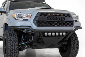 Addictive Desert Designs 16-20 Toyota Tacoma PRO Bolt-On Front Bumper - Hammer Black - Main Product View