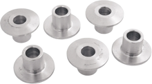 Load image into Gallery viewer, Alloy Art Tank Mounting Bushing Inserts - CNC- Aluminum - 6-Pack GT-T2 - Main Product View