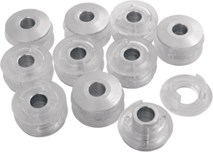 Alloy Art Tank Mounting Bushings and Inserts - Poly/Aluminum - 10-Pack GT-T3