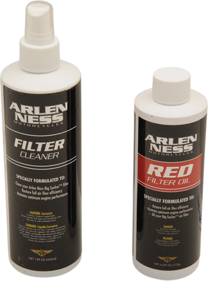 Arlen Ness Filter Recharge Kit - Red 18-076 - Main Product View