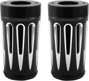 Arlen Ness Fork Boot Covers - Deep Cut - FL 20-034 - Main Product View