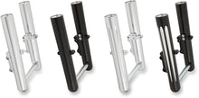 Load image into Gallery viewer, Arlen Ness Fork Legs - Black Anodized - Hot Legs - Custom Single Disc - 10-Gauge 40-521 - Side View