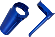Load image into Gallery viewer, Arlen Ness Method® Fork Guard Cover - Blue 120-019 - Side View