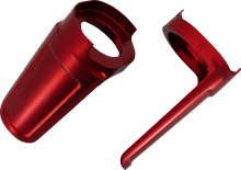 Load image into Gallery viewer, Arlen Ness Method® Fork Guard Cover - Red 120-021 - Main Product View