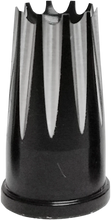 Load image into Gallery viewer, Avon Grips Valve Stem Cap - Excalibur - Black - Anodized SVC-309-ANO-EX - Main Product View