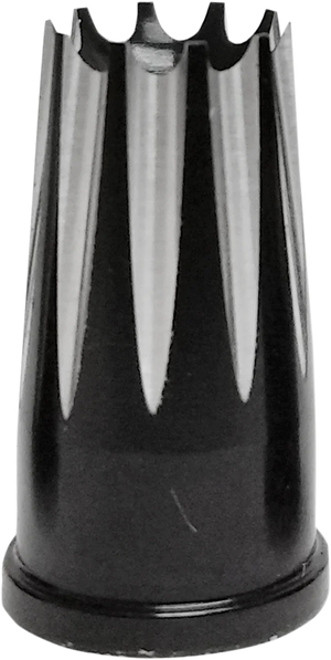 Avon Grips Valve Stem Cap - Excalibur - Black - Anodized SVC-309-ANO-EX - Main Product View