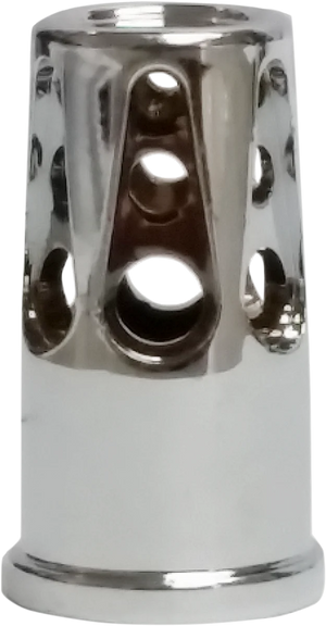 Avon Grips Valve Stem Cap - Gatlin - Chrome SVC-310-CH-GAT - Main Product View