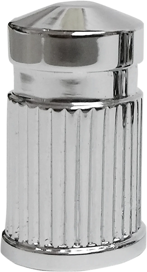 Avon Grips Valve Stem Cap - Round - Chrome SVC-307-CH - Main Product View