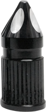 Load image into Gallery viewer, Avon Grips Valve Stem Cap - Spike - Black - Anodized SVC-308-ANO-SPK - Main Product View