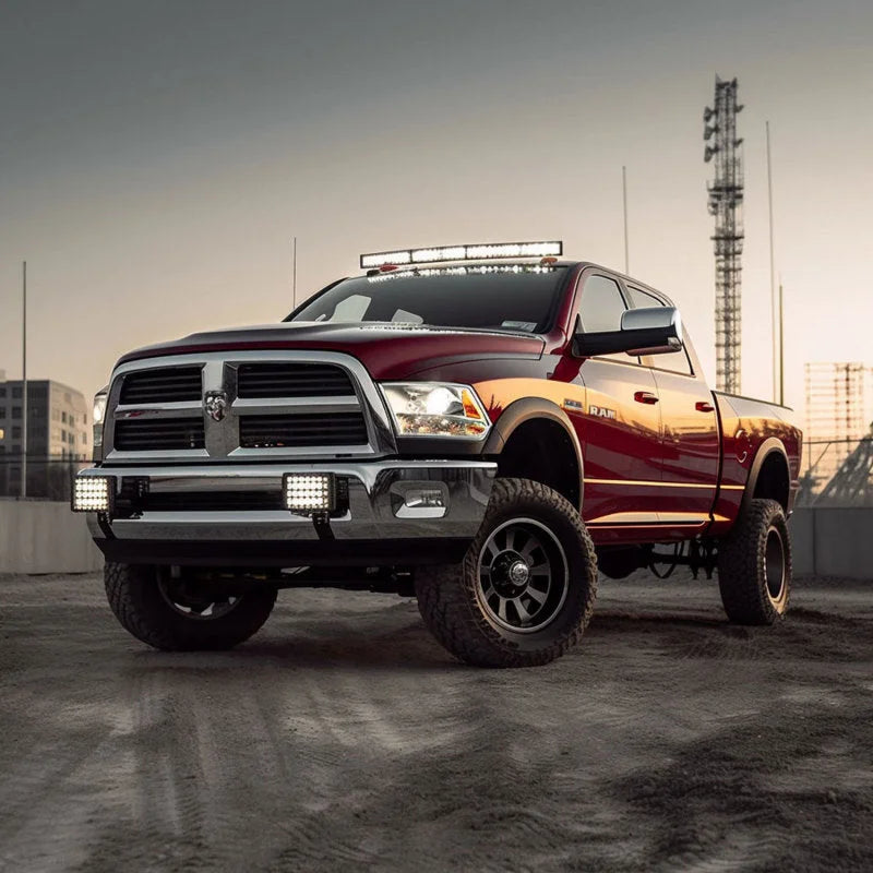 BD Diesel 2019+ RAM Cummins 6.7L Turbo Mounting Kit HE300 - Back View