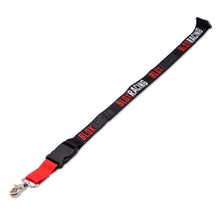 Load image into Gallery viewer, BLOX Racing Lanyard - Breakaway SIlkscreen Printed - Installation View
