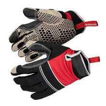 Load image into Gallery viewer, BLOX Racing Logo Mechanics Gloves Large - Additional View 6