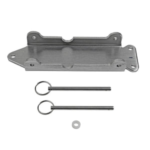 B&M B&M Quick Detach Shifter Mounting Plate Kit - Aluminum 80715 - Main Product View