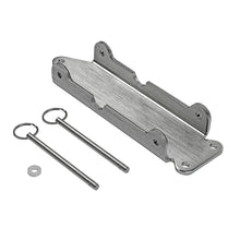 Load image into Gallery viewer, B&M B&M Quick Detach Shifter Mounting Plate Kit - Aluminum 80715 - Side View