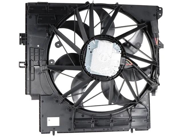 BMW Cooling Fan Assembly 17-42-7-601-176 - Side View