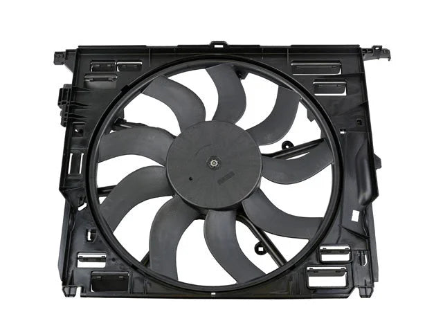 BMW Cooling Fan Assembly 17-42-7-647-652 - Side View
