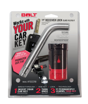 BOLT 5/8IN. RECEIVER LOCK JEEP CENTER CUT 7032290 - Main Product View