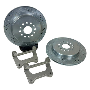 Baer Brake Systems Baer Brakes BIG Claw Performance Rotors, Rear 2142011 - Main Product View