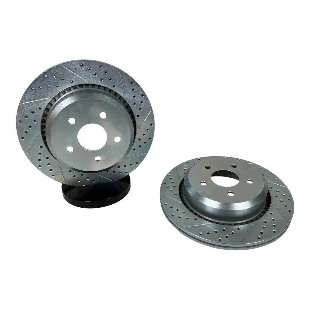 Baer Brake Systems Baer Brakes BIG Claw Performance Rotors, Rear 2142012 - Back View