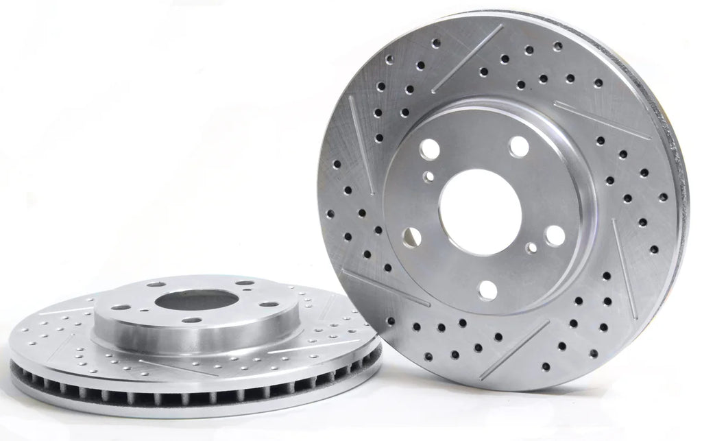 Baer Brake Systems Baer Brakes Claw Performance Rotors, Front 55165-020 - Installation View