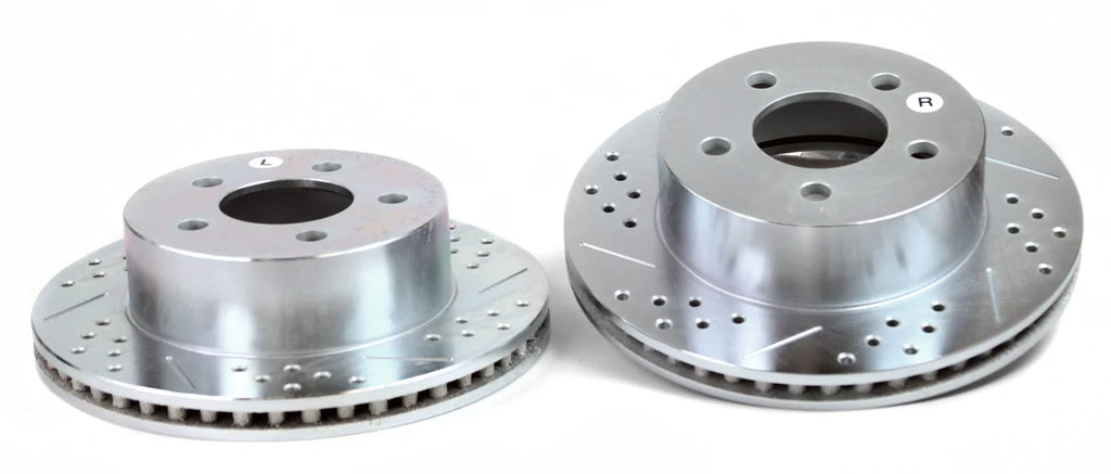 Baer Brake Systems Baer Brakes Claw Performance Rotors, Rear 99169-020 - Installation View