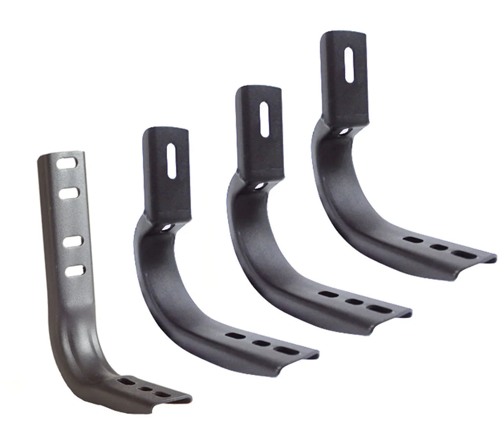 Big Country 6" Widesider Wheel-to-Wheel Brackets (For Diesel Vehicles) 396025 - Side View