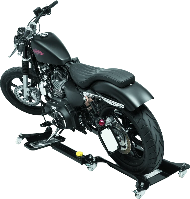 BikeMaster Adjustable Motorcycle Dolly - Side View
