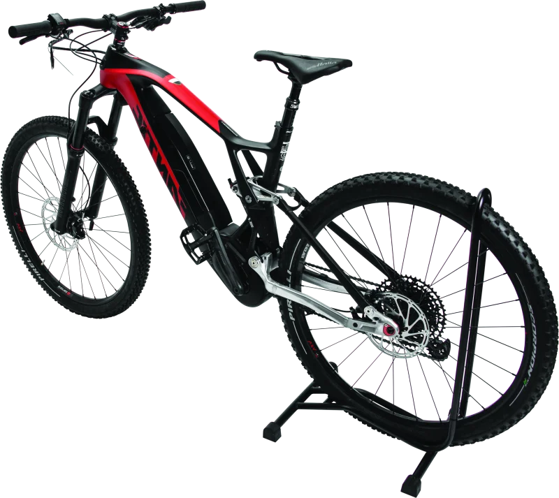 BikeMaster Mountain Bike Stand - Black - Side View