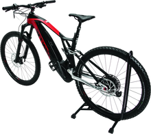 Load image into Gallery viewer, BikeMaster Mountain Bike Stand - Black - Side View