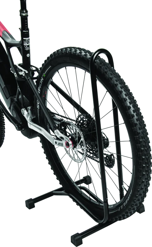 BikeMaster Mountain Bike Stand - Black - Back View