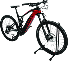 Load image into Gallery viewer, BikeMaster Mountain Bike Stand - Black - Installation View