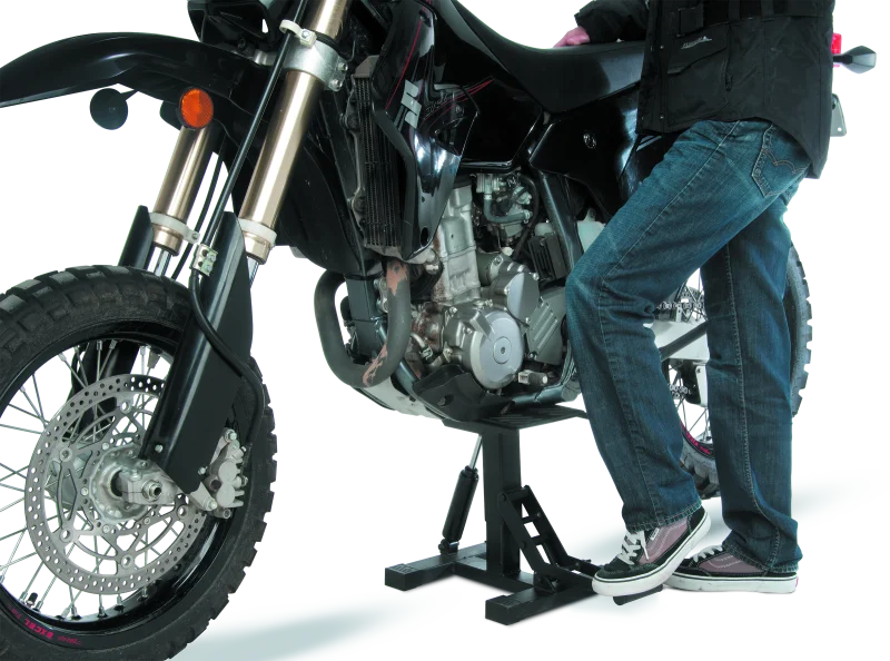 BikeMaster Stand - Easy Lift & Lower - Installation View