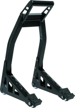 BikeMaster Universal Aluminum Stand - Front - Black - Main Product View