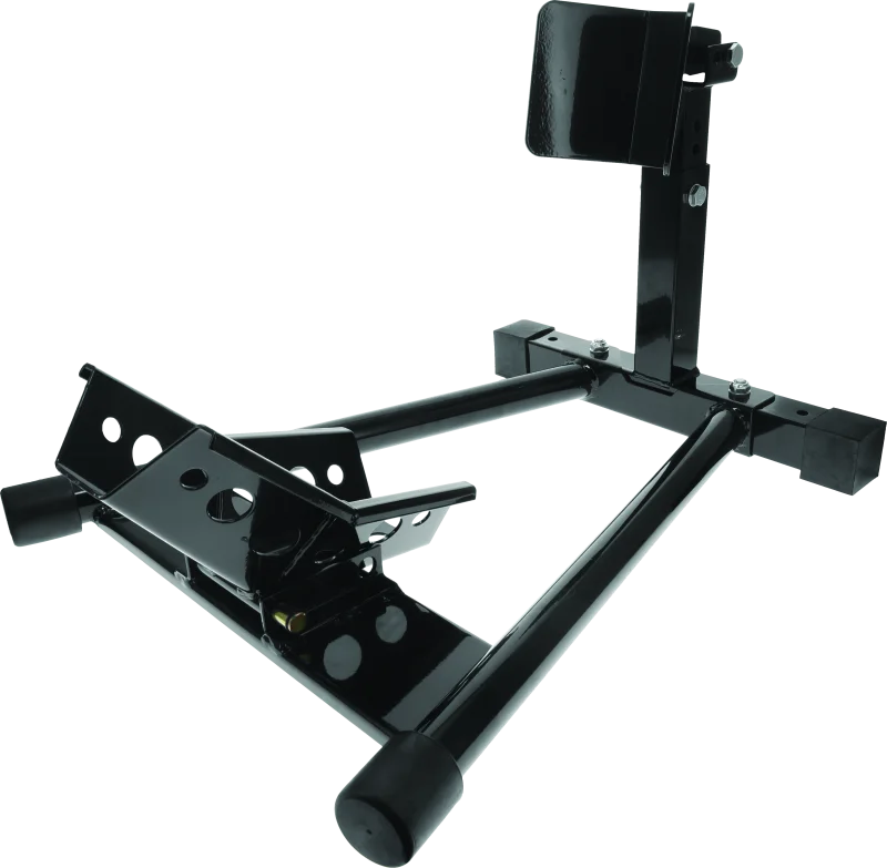 BikeMaster Universal Steel Roll-On Stand - Side View