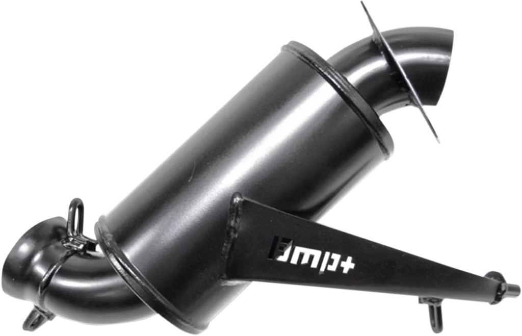 Bikeman Performance Powder Lite Muffler 02-322PL-C - Side View