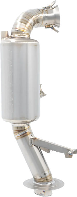 Bikeman Performance Powder Lite Slip-On Muffler - Titanium 02-330PL-TI - Main Product View
