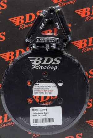 Blower Drive Service Timing Pointer Degree Wheel Kit - BBC CH-3199KB