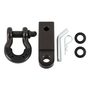 Borne Off-Road Borne Hitch Receiver and Shackle Set Black - Main Product View