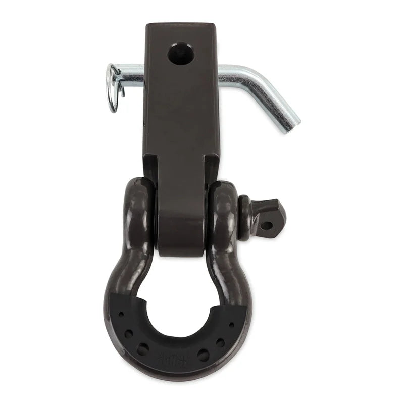 Borne Off-Road Borne Hitch Receiver and Shackle Set Black - Installation View