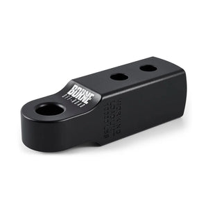 Borne Off-Road CNC Hitch Receiver Shackle 2in Black - Main Product View