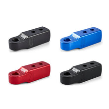 Load image into Gallery viewer, Borne Off-Road CNC Hitch Receiver Shackle 2in Black - Back View